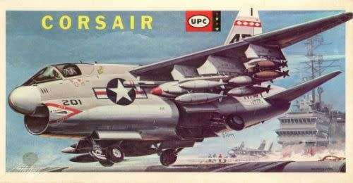 Vought A-7A Corsair II Model Kit - Vintage UPC