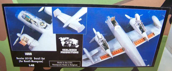 Verlinden Production, DORNIER DO 217-E5 SUPER DETAIL SET FOR REVELL & MONOGRAM KIT 1659
