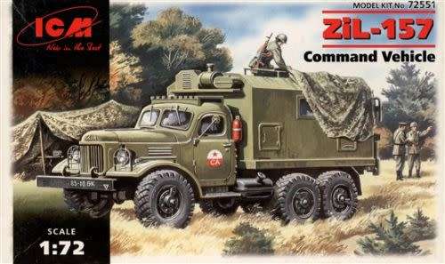 ZiL-157 Famous Military Soviet Command Vehicle  ICM | No. 72551B | 1:72