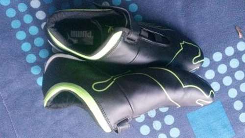 Puma shoes Black and Green- Brand new - size 7 - UK7-