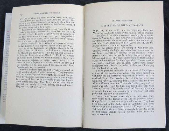 These Wonders to Behold by Lawrence Green (1st Ed. 1959, ex-lib.)