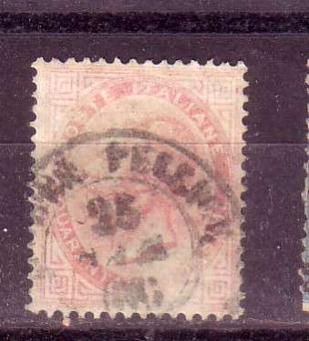 Italy, quarante early stamp, used, faded