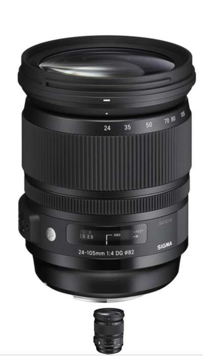 Sigma 24-105mm f/4. DG OS HSM Art Lens
