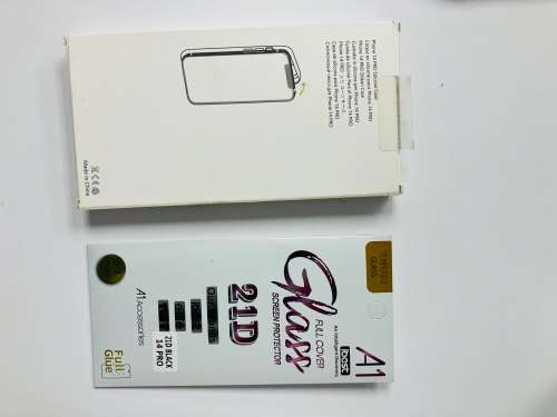 Wireless Mag-safe Magnetic Charging Clear Case For iPhone 14 Pro + Tampered Glass
