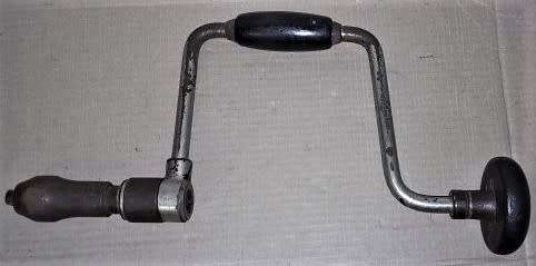 VINTAGE STANLEY CONCEALED BRACE & 11 AUGER BITS (different makes)  -See Pictures