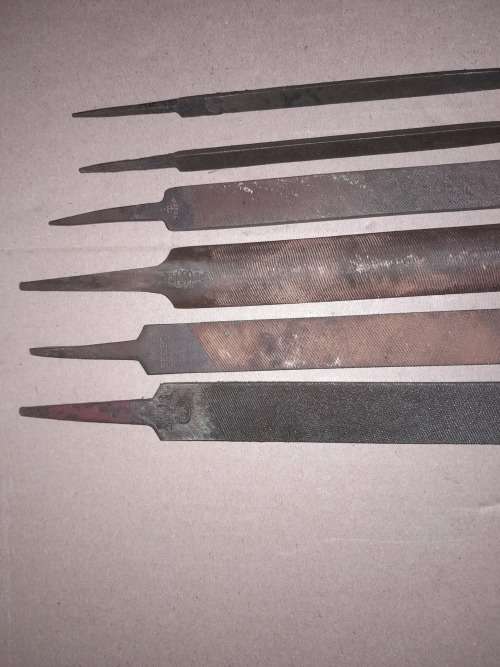 VINTAGE HAND FILES -  SEE PICTURES