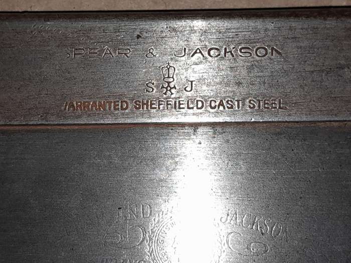 Vintage Spear & Jackson Sovereign backsaw   - as per pictures
