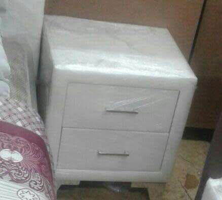 Bedroom Suite / Set  Headboard/ Base /  Foot-board /Pedestals) (white colour) Double size