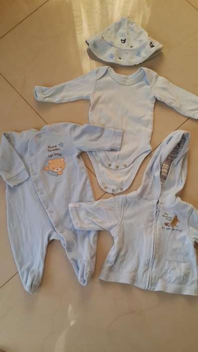 Mixed lot of baby boy items