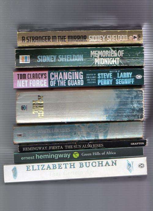 Lot of 8 Paperbacks by various Authors (See listing)