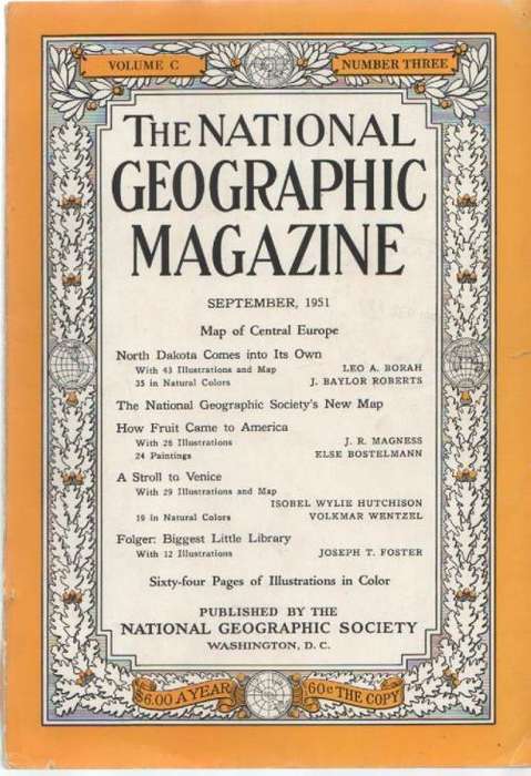 THE NATIONAL GEOGRAPHIC MAGAZINE - VOL.C, NUMBER 3 , SEPTEMBER 1951