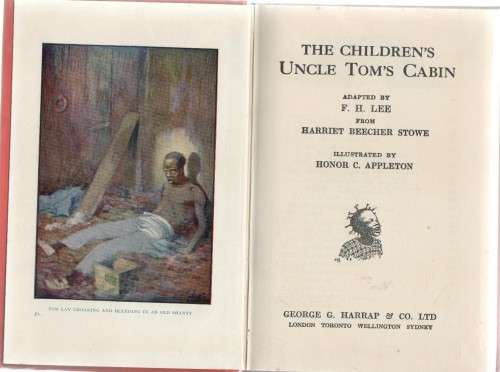 THE CHILDREN'S UNCLE TOM'S CABIN - F H LEE (1965) YOUTH