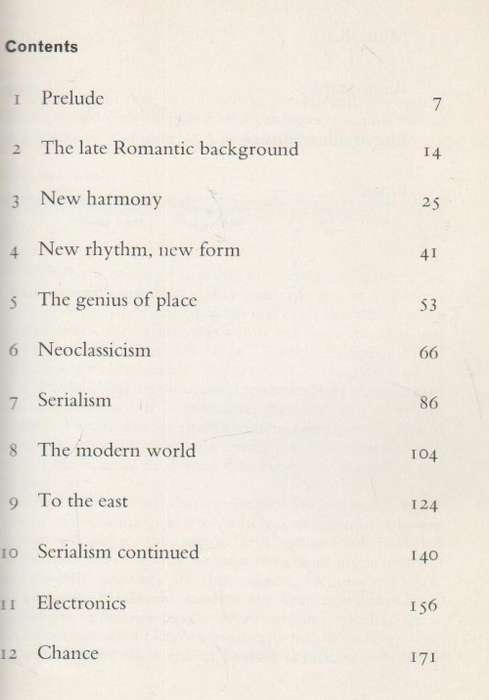 A CONCISE HISTORY OF MODERN MUSIC - PAUL GRIFFITHS (1978)