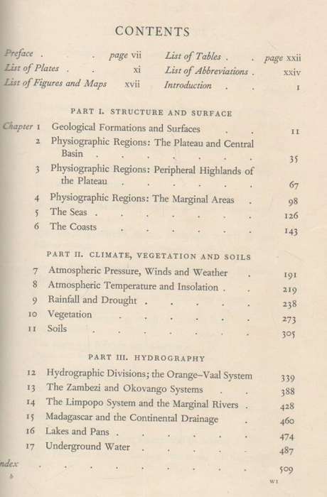 SOUT AFRICA, A GEOGRAPHICAL STUDY - J H WELLINGTON (VOLUME I - 1955)