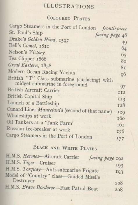 THE SHAPE OF SHIPS - WILLIAM MCDOWELL (1961)