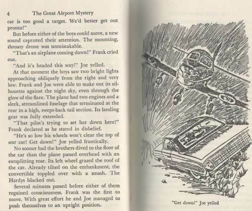 THE GREAT AIRPORT MYSTERY - THE HARDY BOYS - FRANKLIN DIXON (1965)