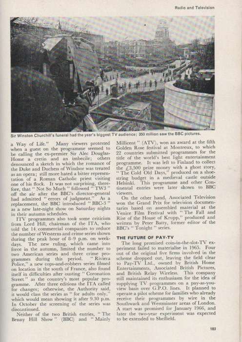 THE YEAR BOOK 1966, A RECORD OF THE EVENTS, DEVELOPMENTS, AND PERSONALITIES (1966)