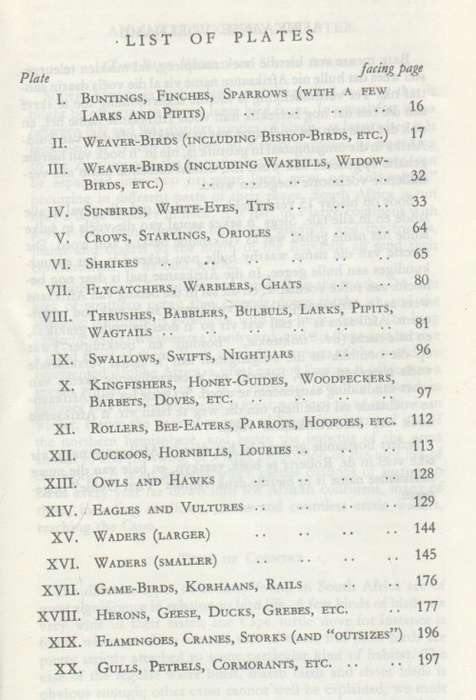 A FIRST GUIDE TO SOUTH AFRICAN BIRDS - LEONARD GILL (9 TH EDITION 1970)