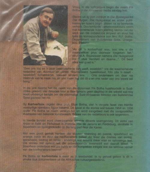 PIK BOTHA, KORTVERHALE (1 STE UITGAWE 1997)