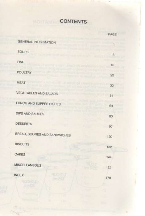 FOOD FOR THOUGHT - ST DAVID'S CONGREGATIONAL CHUCH, PORT ELIZABETH (1989)