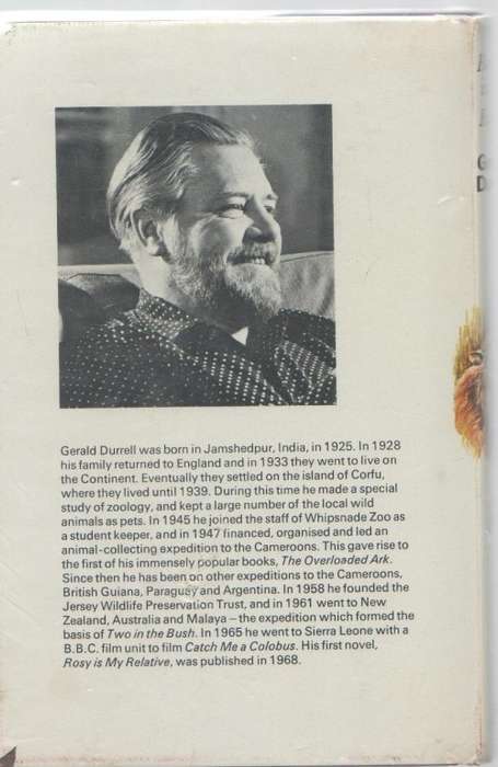 BEASTS IN MY BELFRY - GERALD DURRELL (1973)
