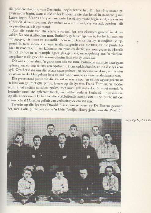A C CILLIERS LEWENS-AVONTUUR STUDIEJARE IN SUID-AFRIKA EN DUITSLAND, NO 3 (1 STE DRUK 1973)