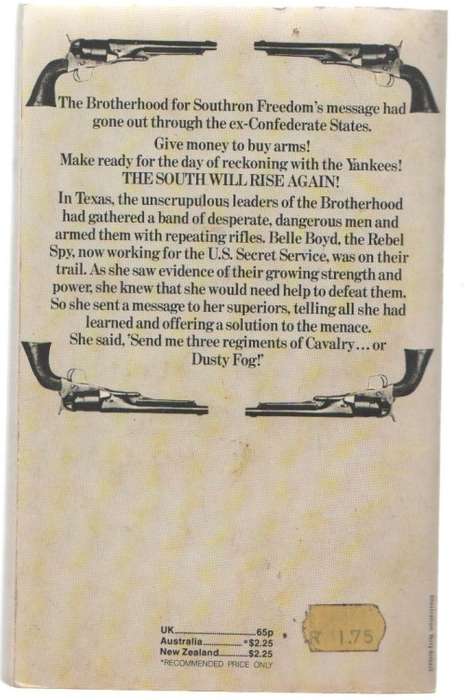 THE SOUTH WILL RISE AGAIN - J T EDSON (CORGI WESTERN , NO.69 - 1978)