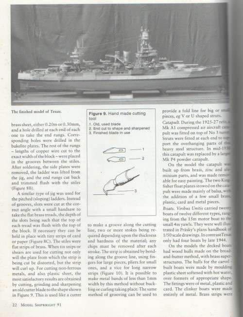 MODEL SHIPWRIGHT , NUMBER 91,90 & 76 - JOHN BOWEN (MARCH 1995) THREE BOOKS