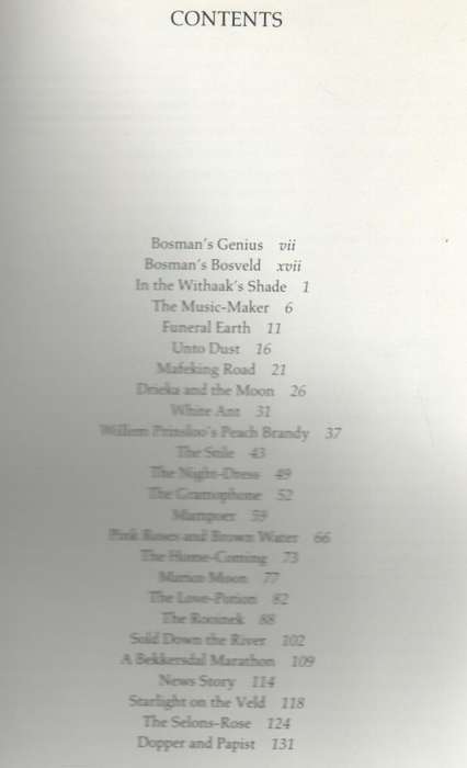THE ILLUSTRATED BOSMAN - JONATHAN BALL PUBLISHERS, JOHANNESBURG