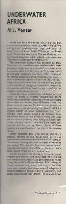 UNDERWATER AFRICA - AL J VENTER (1971)