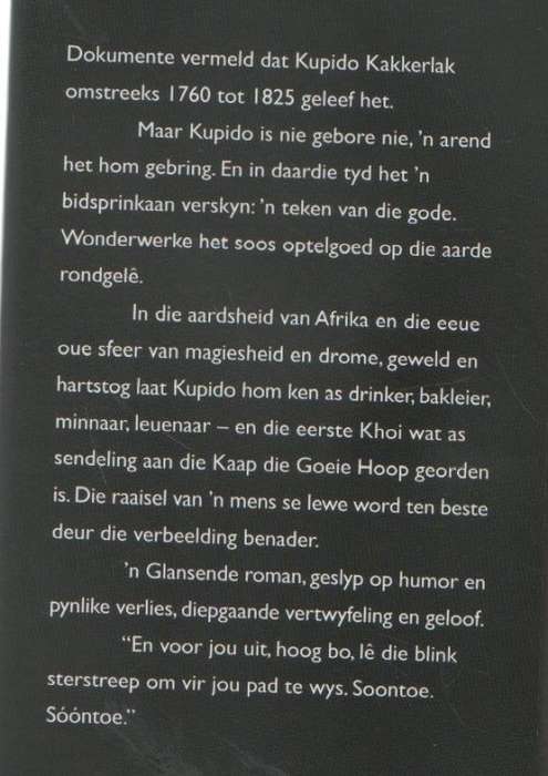 BIDSPRINKAAN, `N WARE STORIE DEUR ANDRE P BRINK (2 DE DRUK 2005)