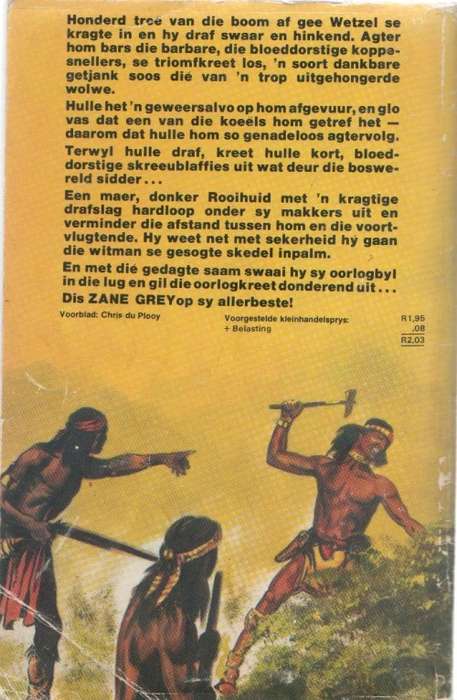 TREKPAD VAN VERDOEMENIS -  ZANE GRAY (KAFEE-BOEKIE) WILDE WESTE