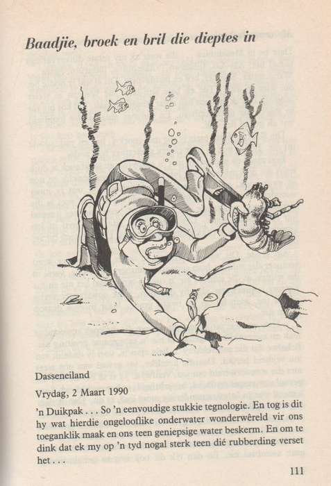 DASSENEILAND ,`N DAGBOEK - PIETER PIETERSE (1 STE UITGAWE 1990)