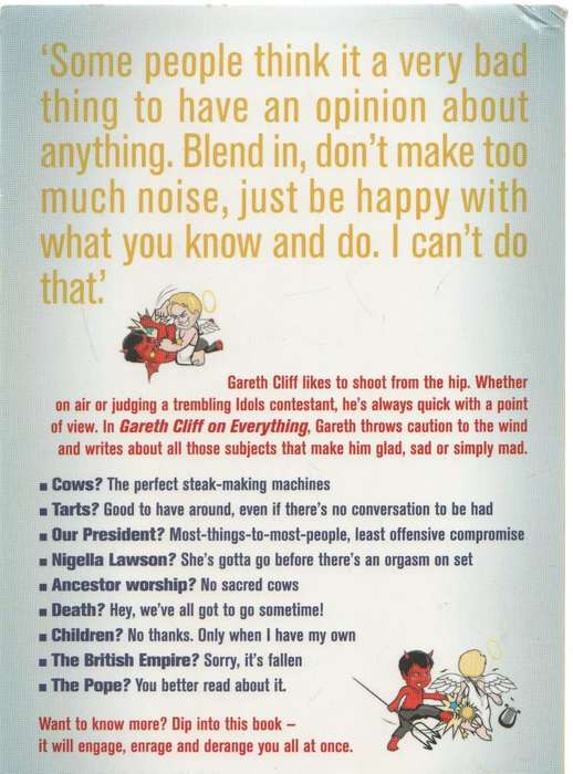 GARETH CLIFF ON EVERYTHING (2011)