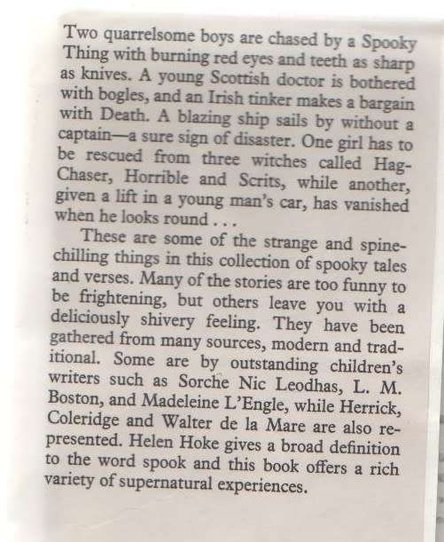 SPOOKS, SPOOKS, SPOOKS - HELEN HOKE  (1968)