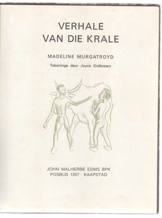VERHALE VAN DIE KRALE - MADELINE MURGATROYD (2 DE DRUK 1981)