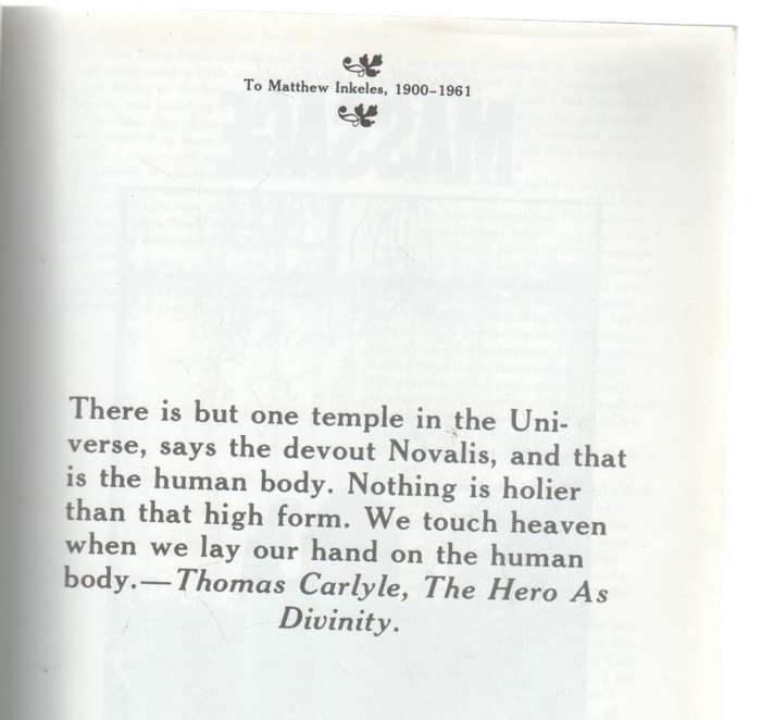 THE ART OF SENSUAL MASSAGE - GORDON INKELES & MURRAY TODRIS (1989)