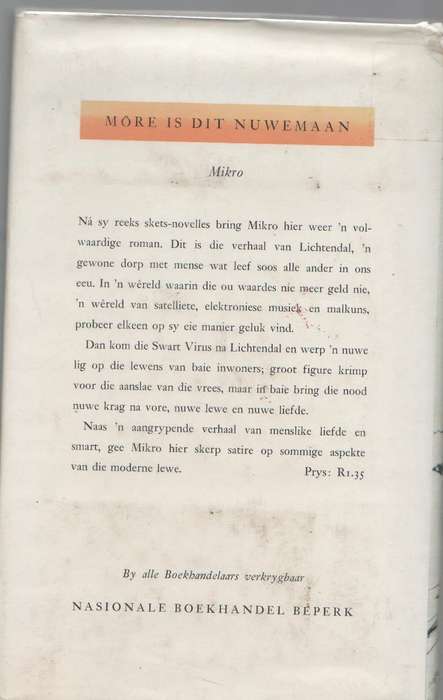 HUISIES TEEN DIE HEUWEL - MIKRO (4 DE DRUK 1962)