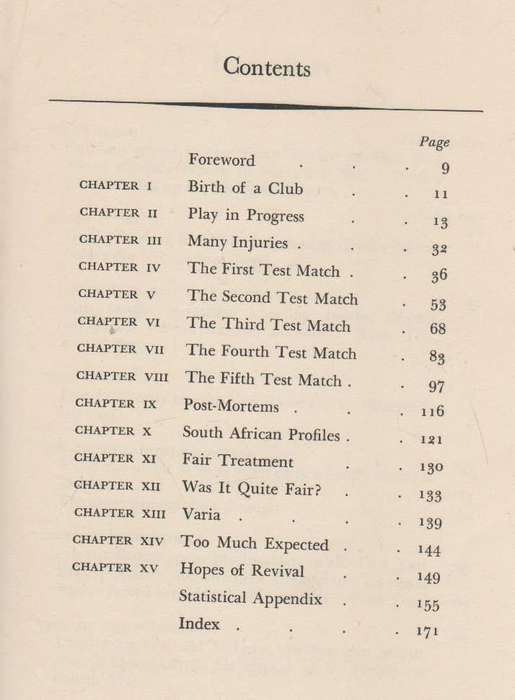 NOURSEMEN IN ENGLAND SOUTH AFRICAN CRICKET TOUR 1951 - C O MEDWORTH