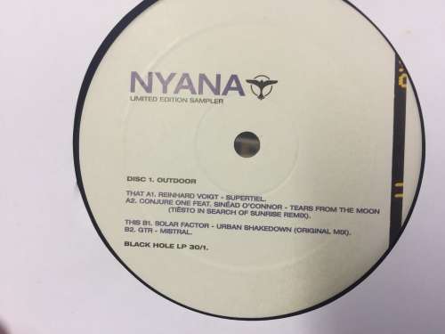Tiesto Double LP/ Nyana Limited Edition Sampler