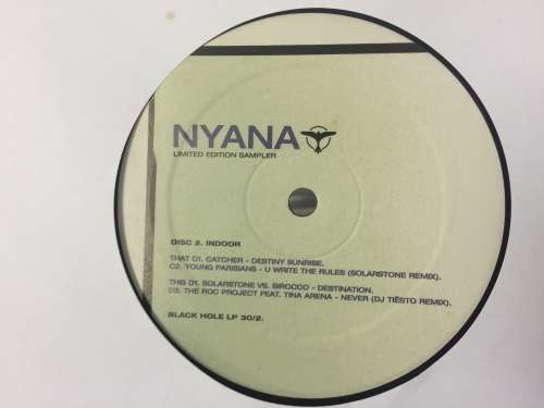 Tiesto Double LP/ Nyana Limited Edition Sampler
