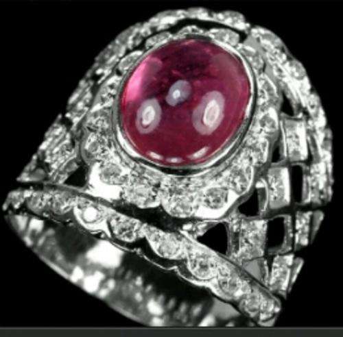Natural AAA Blood Red Ruby Ring size 5.25