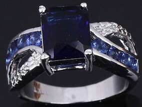 Sapphire  Ring      Size 8
