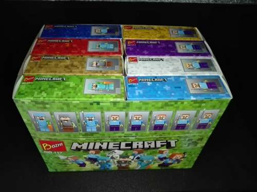 Bozhi Minecraft Building blocks set of 8 boxes 302+ PCS Lego Compatible