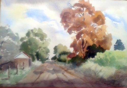 CRAZY R1! Original Late Peter Smit 360x560 WSSA Watercolour Painting Beautiful - Investment Piece