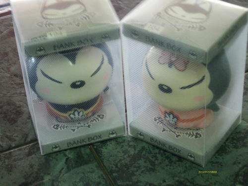Adorable set of 2 Money Boxes