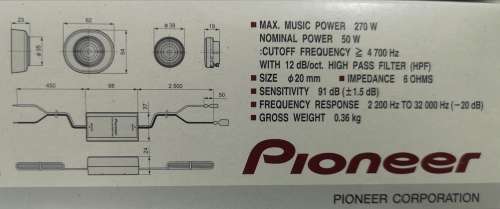Pioneer Tweeter