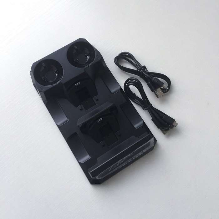 4 in1 Controller Charger Dock Station Stand For Playstation PS4 PSVR VR Move