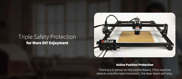Ortur Laser Master 2 7W Desktop Laser Engraver Cutter Laser Engraving Machine