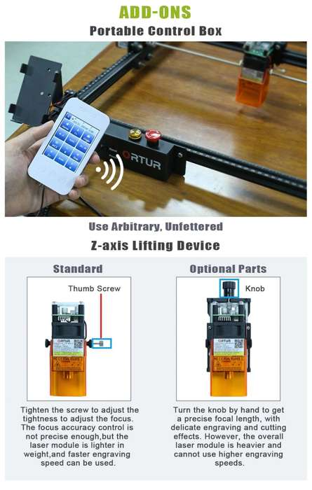 Ortur Laser Master 2 PROS2 Upgrade 20W Desktop Laser Engraver Cutter Laser Engraving Machine